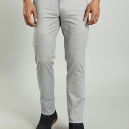 Indian Terrain Men Brooklyn Slim Fit Chinos Trouser-image-12