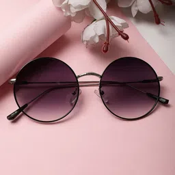 MARC LOUIS Women Round Sunglasses with UV Protected Lens MARC LOUIS B80-26-image-80