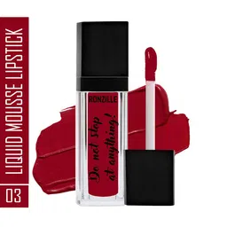 Ronzille Weightless Liquid Mousse Longlasting Lipstick with VitaminE 5ml - Crimson Rose 03-51