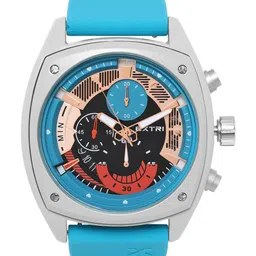 EXTRI Men Dial & Stainless Steel Straps Analogue Watch X6056-C-43