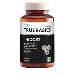 TrueBasics T-Boost Testosterone Supplement with Ashwagandha - 60 Tablets-47
