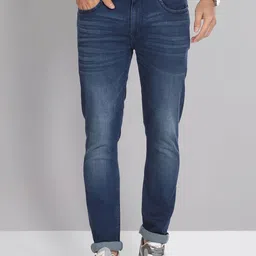 AD By Arvind Men Skinny Fit Clean Look Light Fade Stretchable Jeans-image-20