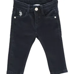 U.S. Polo Assn. Kids Girls Mid-Rise Slim Fit Clean Look Stretchable Jeans-picture-49