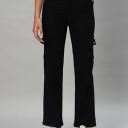 Chemistry Women Classic Wide Leg High-Rise Clean Look Stretchable Jeans-image-105