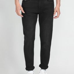 U S Polo Assn Denim Co Men Black Brandon Slim Tapered Fit Stretchable Jeans-image-74