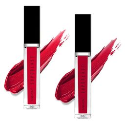 ME-ON Set Of 2 Superlast Waterproof Matte Liquid Lip Gloss 6ml Each - Shade 02 & 05-8