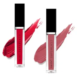 ME-ON Set of 2 Superlast Long Lasting Lip Gloss 6 ml each - Shades 02 & 19-28