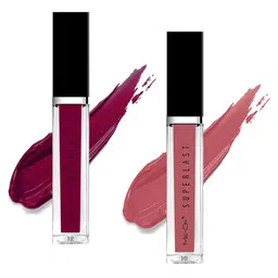 ME-ON Set of 2 Superlast Long Lasting Lip Gloss 6 ml each - Shade 12 & 19-52