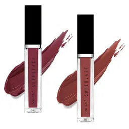ME-ON Set of 2 Superlast Long Lasting Lip Gloss 6 ml each - Shade 14 & 18-45