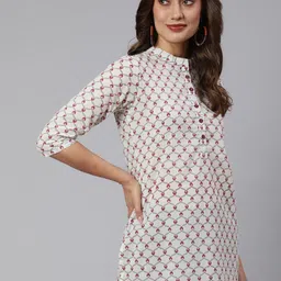 Jaipur Kurti Geometric Printed Pure Cotton Kurti-15