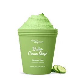 Earth Rhythm Summer Rain Butter Cream Soap with Cucumber Seed Oil & Shea Butter - 160g-41