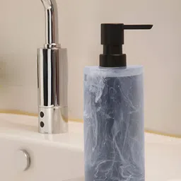 OBSESSIONS Black Abstract Polyresin Soap Dispenser-28
