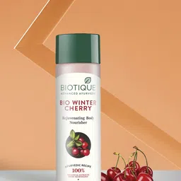 Biotique Bio Winter Cherry Rejuvenating Body Nourisher 190 ml-44
