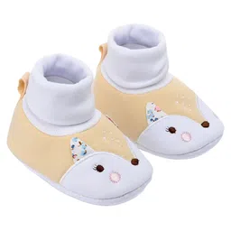 mothercare Infant Girls Animal Print & Applique Baggies Mid-Top Booties-32
