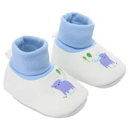 mothercare Infant Boys Animal Print Mid-Top Baggies Booties-picture-1
