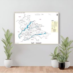 Wallpics White & Black Printed Waterproof Self-Adhesive Wall Sticker-image-84