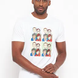 Wear Your Mind Big Bang Theory Printed Pure Cotton T-shirt-image-14
