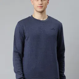 Alcis Men Navy Blue Brand Logo Pullover Sweatshirt-picture-45