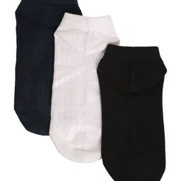 MUTAQINOTI Men Pack Of 3 Sports Ankle Length Sneakers Antimicrobial Socks-15