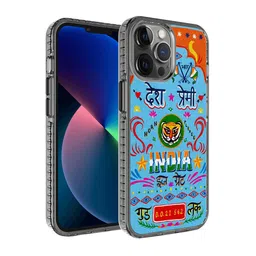DailyObjects Blue & Orange iPhone 12 Pro Max Phone Case-23