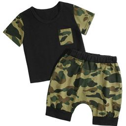 StyleCast x Revolte Boys Black & Green Printed Round Neck Top with Shorts-image-34