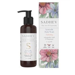 SADHEV The Art Of Ayurveda Hydrating Body Wash with Oudh & Pomegranate - 75 ml-32