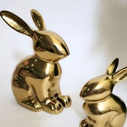 CasaGold Gold Toned 2Pcs Metal Medium Showpieces-image-73