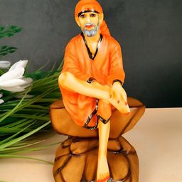 apka mart Orange Religious Idol Showpiece-image-74