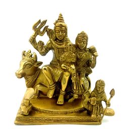 Arihant Craft Gold Brass Small Showpiece-image-44
