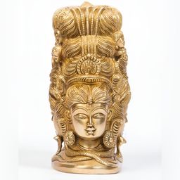 Arihant Craft Gold Brass Small Showpiece-image-66