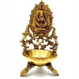 Arihant Craft Yellow & Gold-Toned Brass Small Idol Showpiece-image-72