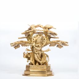 Arihant Craft Yellow Krishna Brass Showpiece-image-60