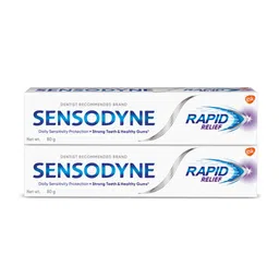 Sensodyne Set Of 2 Rapid Relief Sensitive Toothpaste To Help Beat Sensitivity - 80g Each-image-33