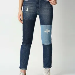 Pepe Jeans Women Blue Straight Fit High-Rise  Jeans-picture-37
