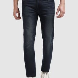 Blackberrys Men Jean Slim Fit Low-Rise Clean Look Cropped Light Fade Jeans-image-48