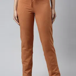 Enamor Women Mid-Rise Straight Leg Lounge Pants-image-100