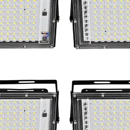 SPARK WORLD White 4 Pieces Aluminium Rectangular Outdoor Lamps-picture-9