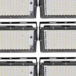 SPARK WORLD White 6 Pieces Textured Rectangle Outdoor Lamp-picture-45