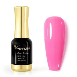 VENALISA Coat Color UV & LED Soak-Off Gel Nail Polish 12 ml - Bright Pink 1078-52