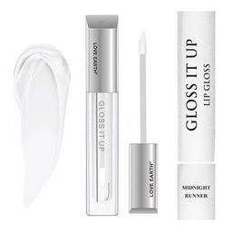 LOVE EARTH Gloss It Up Hydrating Lip Gloss 3ml - Midnight Runner-17