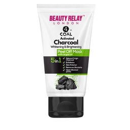 BeautyRelay London Black Activated Charcoal Whitening & Brightening Peel Off Mask-11