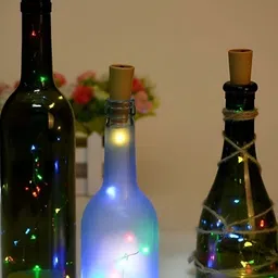 SPARK WORLD Green & Pink Rice Shape String Lights-4