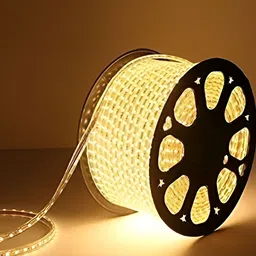 SPARK WORLD Yellow Rice Shape String Lights-18