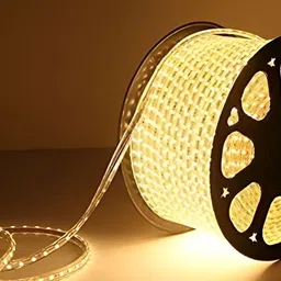 SPARK WORLD Yellow Rice Shape String Lights-16