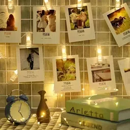 ENORMITY Yellow Clip Shape String Light-83