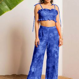 EROTISSCH Printed Swimwear Cover Up Set-image-95