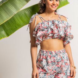 EROTISSCH Floral Printed Swim Set-image-13
