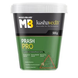 Koshaveda Men MuscleBlaze Prash Pro Classic Chyawanprash - 500g-image-3