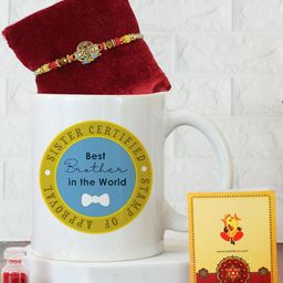 TIED RIBBONS Rakhi With Coffee Mug Gift-43