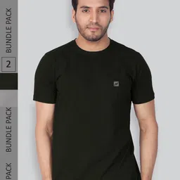 LUX NITRO Pack Of 2 Anti Odour Lounge T-shirts-image-31